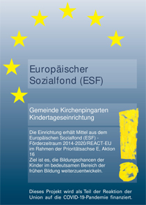 ESF Europäischer Sozialfond